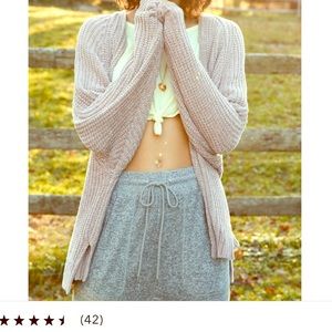 Urban Outfitters Plush Chenille Cardigan